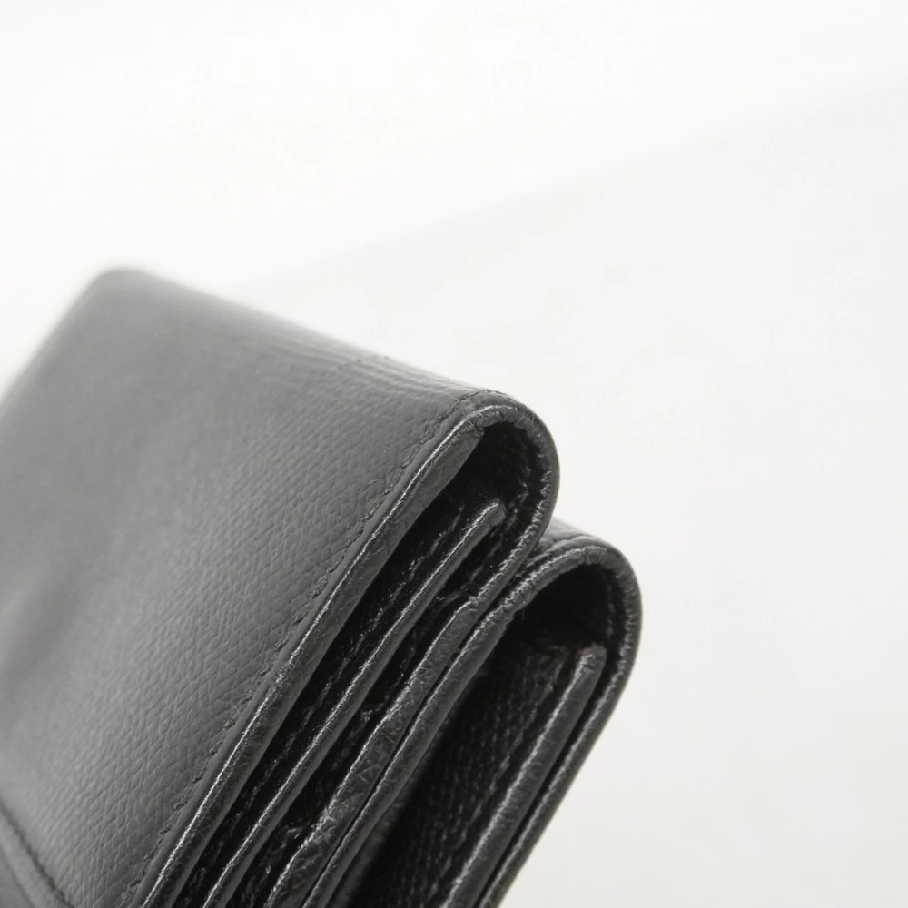 CHANEL Authentic Black Leather Wallet - Picture 6 of 10